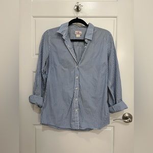J. Crew Striped Button Down